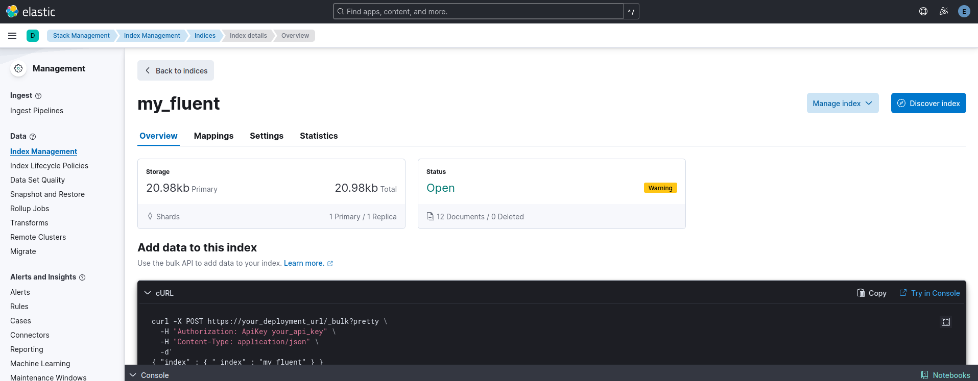 Index_Management